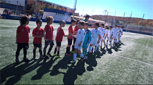 Los prebenjamines 2009 cayeron por 0-5 contra el Fundación Benidorm