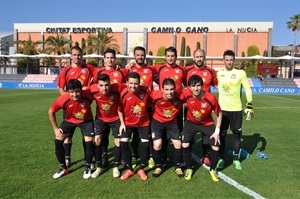 El 11 titular ayer contra el Universidad de Alicante