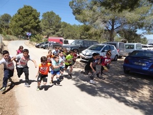 Salida de les Carreres Infantils de Sant Vicent