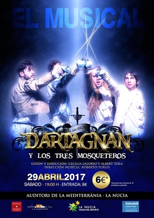 Musical Infantil “D’Artagnan y los 3 Mosqueteros”