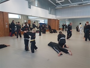 El curso se desarrolló en las Salas Tatami del Pabellón Municipal