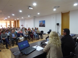 Durante el acto se proyectó un vídeo sobre los 16 años de la Asociación