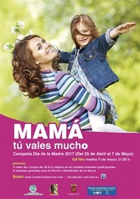 La Nucia cartel AECNU Dia de la Madre 2017