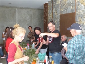 También se conoció la elaboración de bebidas tradicionales