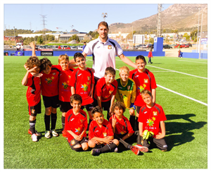 El Benjamín "C" perdió contra La Vila por 2-4