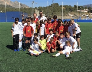 El Alevín "B" cayó en casa 2-4 frente al Villajoyosa "B"