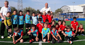 Los Prebenjamines 2009 jugaron entre ellos, en un partido que ganó el equipo "A" al equipo "B" por 5-1