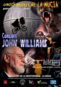 La Nucia Cartel Aud Conc Unio Musical BSO Williams 2017