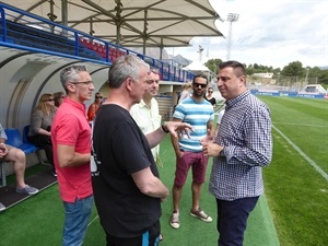 Durante la visita han conocido los Campos de Fútbol, el Pabellón o la Piscina Climatizada, entre otras instalaciones de la Ciutat Esportiva