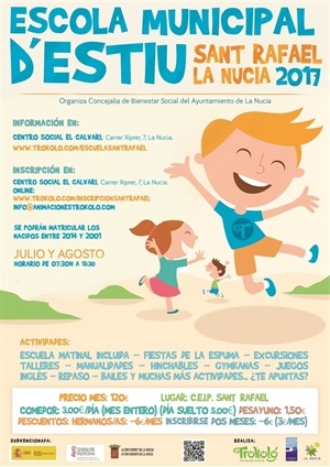 Cartel de l'Escola d'Estiu 2017