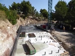 Cimentación del Albergue del CEM Captivador