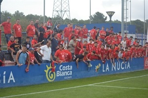 El objetivo de la pre fiesta es movilizar al mayor número de aficionados para apoyar al C.F. La Nucía