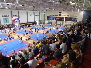 Más de 2.000 personas asistieron a este Campeonato en el Pabellón Municipal Camilo Cano de La Nucía