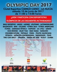 La Nucia cartel Dia Olimpico 2017