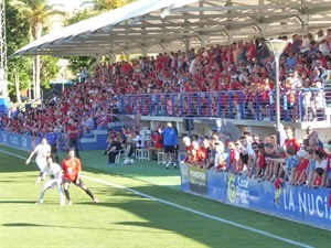 El Camilo Cano se llenó hasta la bandera para este encuentro de play off