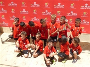 Los Prebenjamines 2011 de la Nucía C.F. quedaron terceros en este torneo