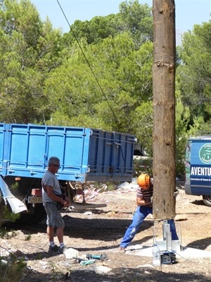 Las obras comenzaron este mes de junio