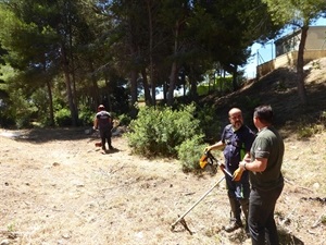 Las labores se desarrollarán durante esta semana en este barranco que linda con diferentes urbanizaciones