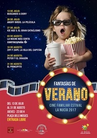 La Nucia cartel Cine Estival 2017