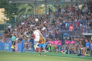 Primer partido de pretemporada ante el Levante UD de Primera División