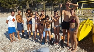 El Campus ha contado con actividades deportivas paralelas como una jornada de Paddle Surf en la playa de Altea