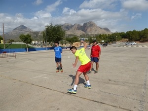 Primer entrenamiento de la Selección de Pilota Valenciana