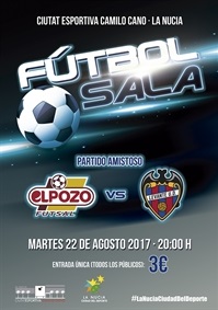 La Nucia Futbol Sala Amistoso Pozo 2017