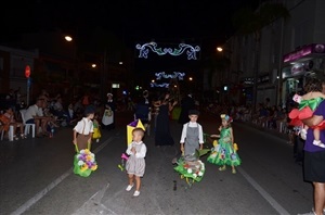 La Penya El Pou quedó en cuarta posición con "Un jardí d'època"