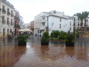 Hasta las 11 de la mañana, las lluvias han dejado hoy 19,5 litros por metro cuadrado