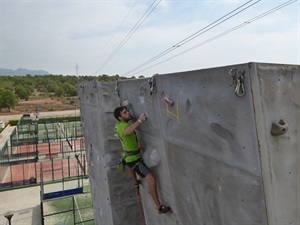 Las vías tenían una gran dificultad para exigir lo máximo a los escaladores