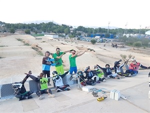 Riders de todas las edades disfrutaron de esta actividad de puertas abiertas con su bici de BMX