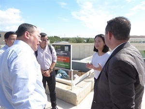 El Ecoparque de La Nucía fue una de las paradas de la visita oficial de la ciudad china de Loudi