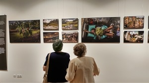 La muestra fotográfica se puede visitar en la Sala Llevant de l'Auditori