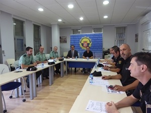 Junta Local de Seguridad ha contado con representantes de la Guardia Civil, Policía Autonómica, Policía Nacional, Policía Loca y Subdelegación del Gobierno