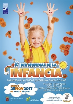 Cartel del X Día de la Infancia