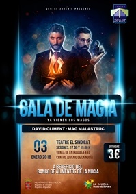 La Nucia Cartel Gala Magia CJ 2017