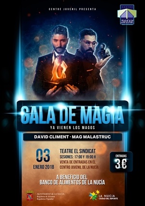 La Nucia Cartel Gala Magia CJ 2017