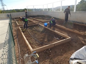 En esta actuación han participado los alumnos de jardinería del Taller de Empleo