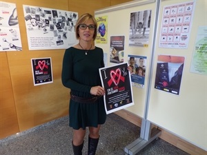 Mª Jesús Jumilla, concejala de Juventud, en la presentación del acto