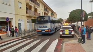 Un total de 14 autobuses han sido inspeccionados