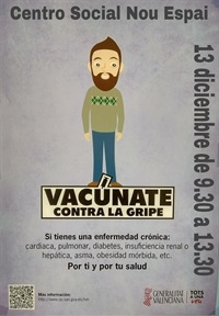 La Nucia Cartel Vacunacion Gripe 2017