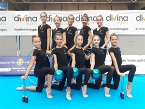 El Club de Gimnasia Rítmica de La Nucía en el Campeonato de España