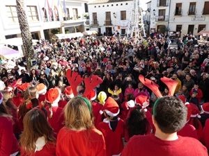 El coro escolar del Colegio Muixara de La Nucía