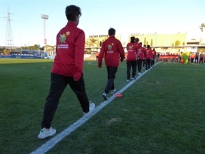 Uno a uno fueron presentados todos los equipos de la "cantera rojilla"