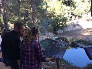 Observatorio de aves en una de las rutas BTT de La Nucía