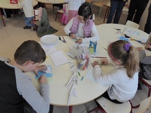 Durante ocho días han realizado talleres lúdicos, creativos y formativos