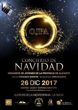 El concierto es gratuito y se engloba dentro del X Aniversario “Deu anys fent cultura 2007–2017” y de “el VIII Clàssic Internacional de la Mediterrània”