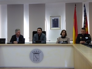 Durante el discurso de bienvenida