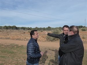 El estadio irá ubicado justo en frente del Pabellón Municipal de La Nucía