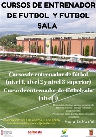 La Nucia Cartel curso entren futbol 2018